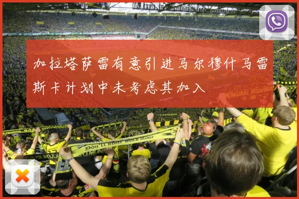 加拉塔萨雷有意引进马尔穆什马雷斯卡计划中未考虑其加入